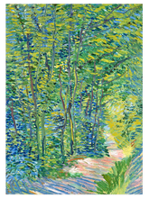 Van Gogh Path in the Woods - Art Print